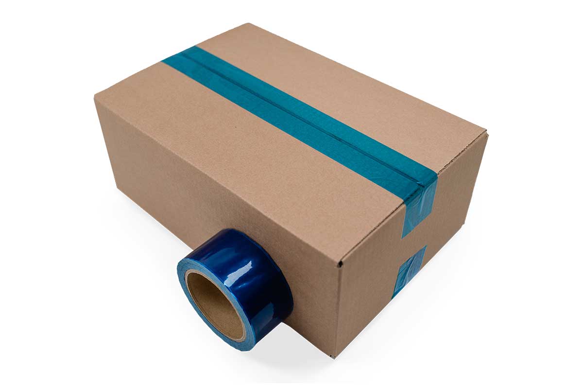 Sicherheitsband blau - 50mm x 50m