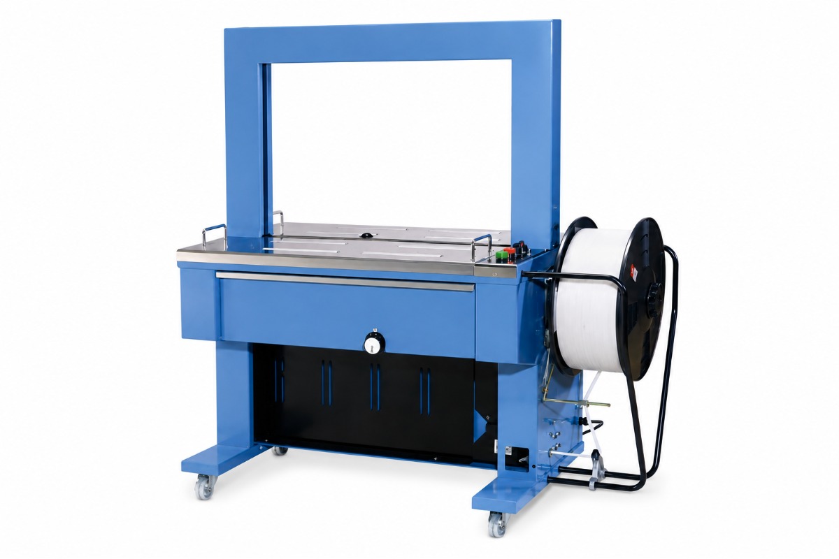 TP-6000 automatische Umreifungsmaschine mit 2 Rollen Band