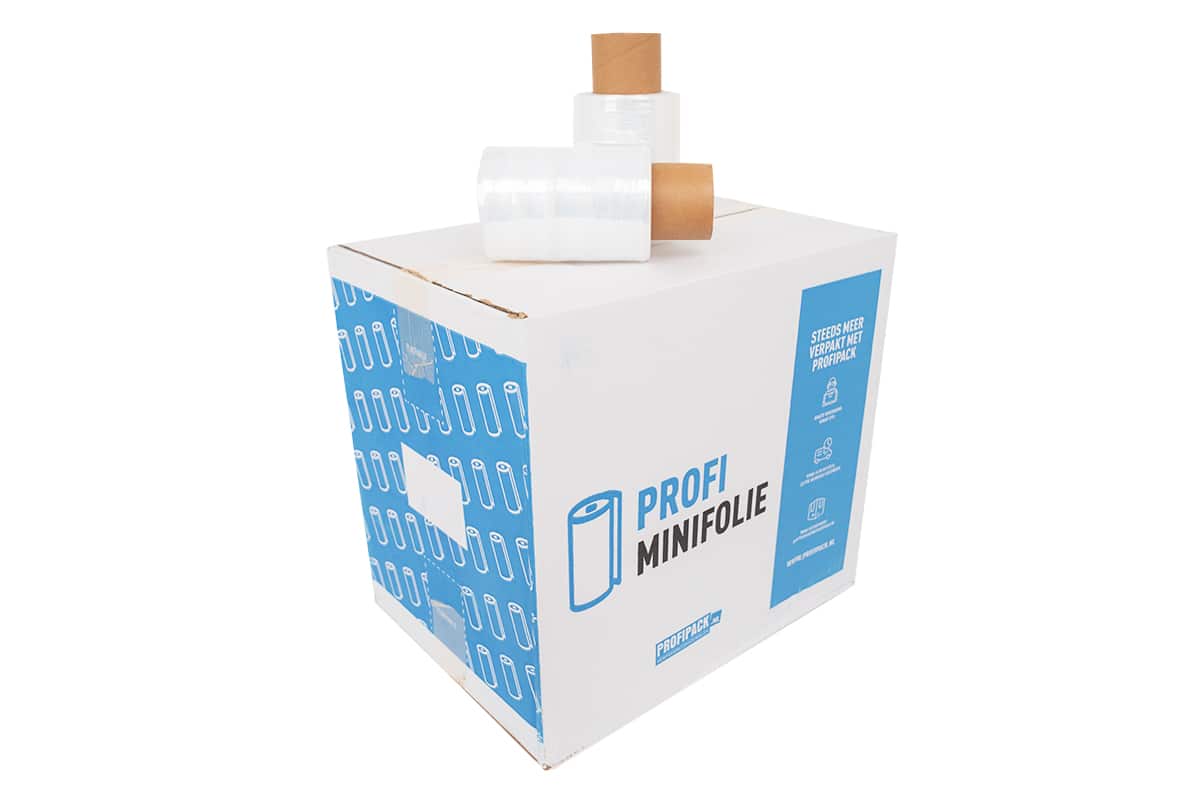 Mini-Stretchfolie transparent - 12,5cm x 150m x20my