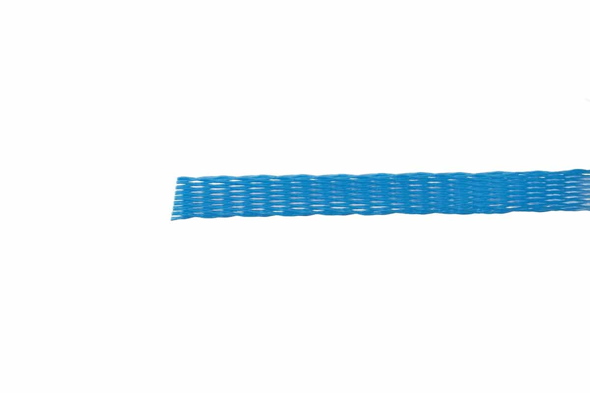Kunststoffschlauchnetz in Spenderbox blau - 15-25mm x 200m