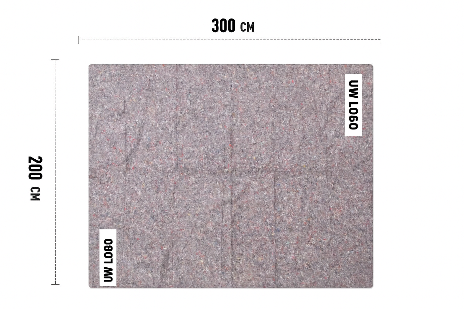 Packdecken Personalisiert - 200 x 300cm Packdecken Personalisiert - 200 x 300cm