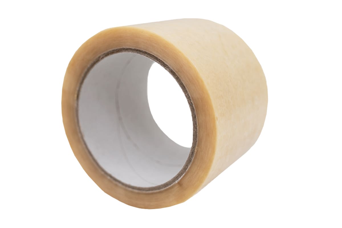 PVC Klebeband schwarz - 50mm x 66m transparent, 75.0000 millimeter