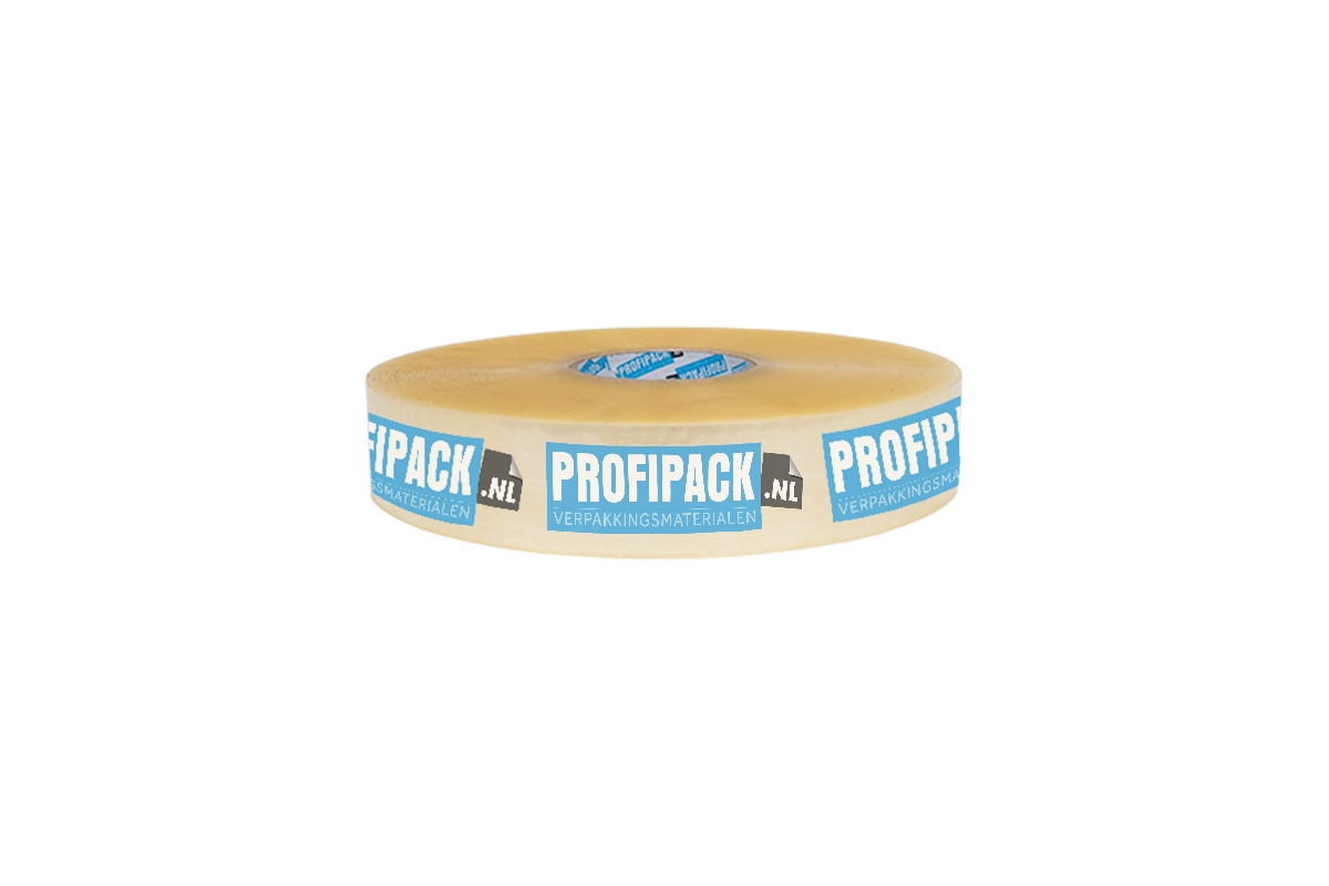 Bedrucktes Maschinentape PP Hotmelt - 50mm x 990m (1 Farbe)