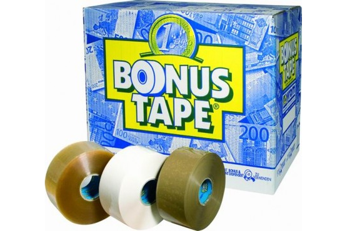 Bonus-Klebeband Acryl braun - 50mm x 200m