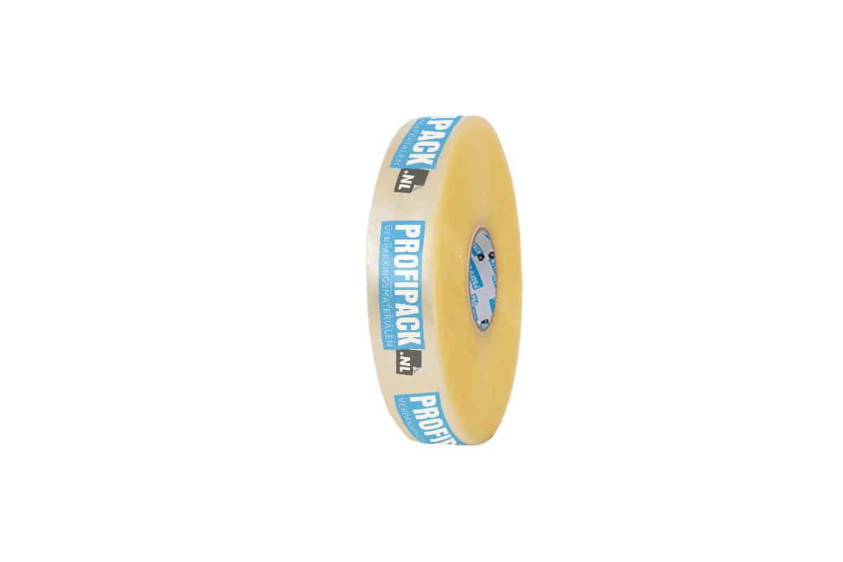 Bedrucktes Maschinentape PP Hotmelt - 50mm x 990m (2 Farben)