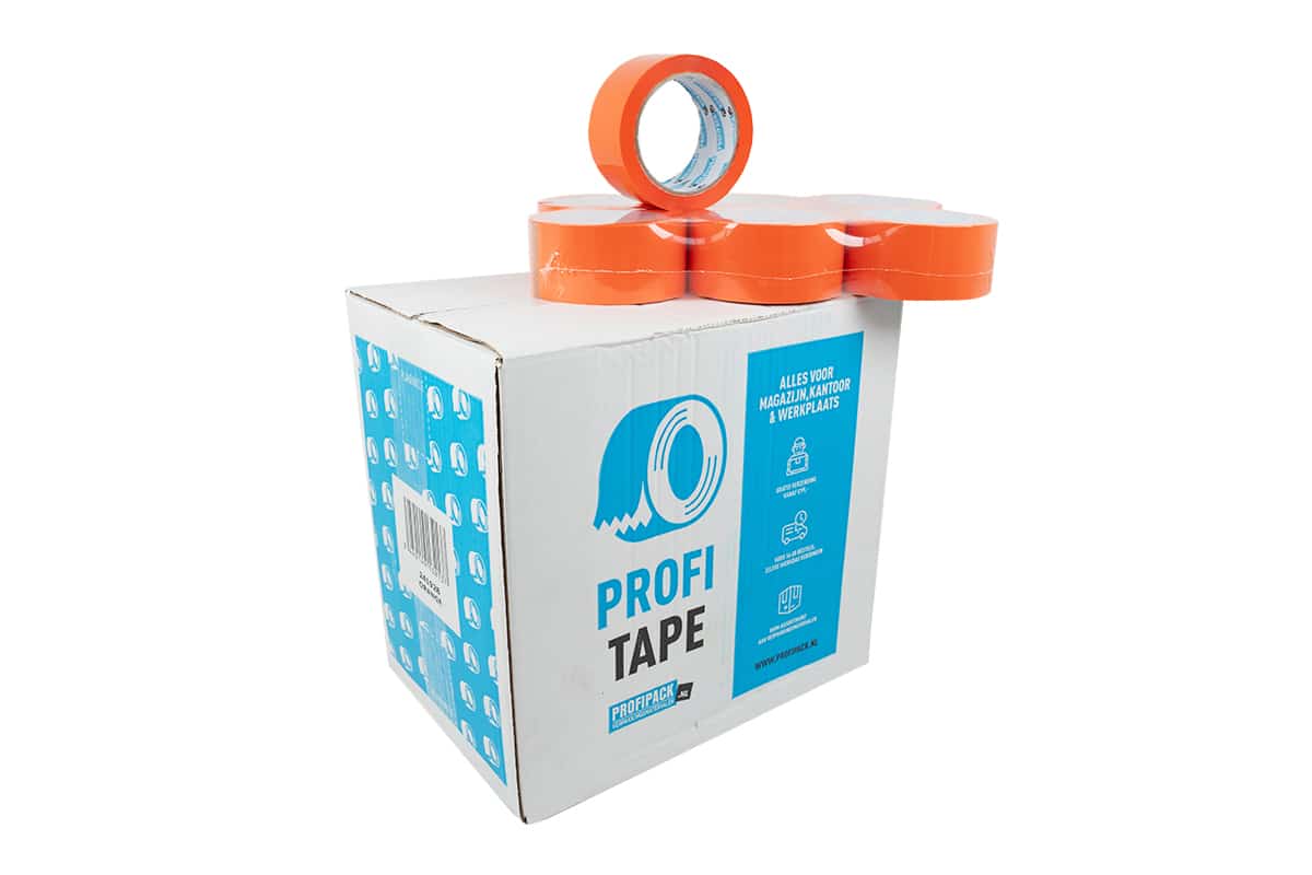 PP Acrylband orange - 50mm x 66m