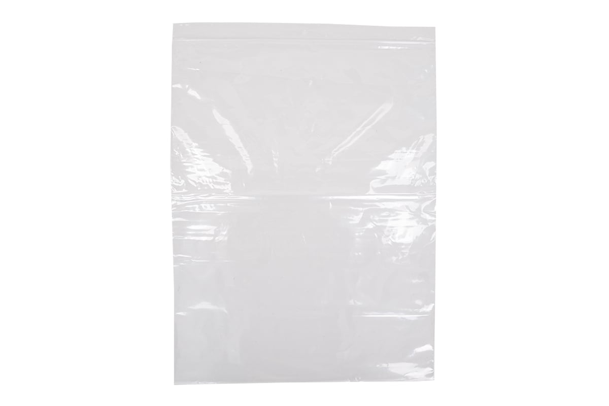 Druckverschlussbeutel transparent - 300 x 400mm x 90my (500 st)