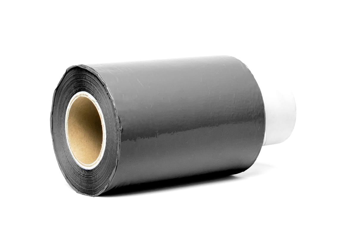 Mini-Stretchfolie Schwarz - 12,5cm x 150m x 20my