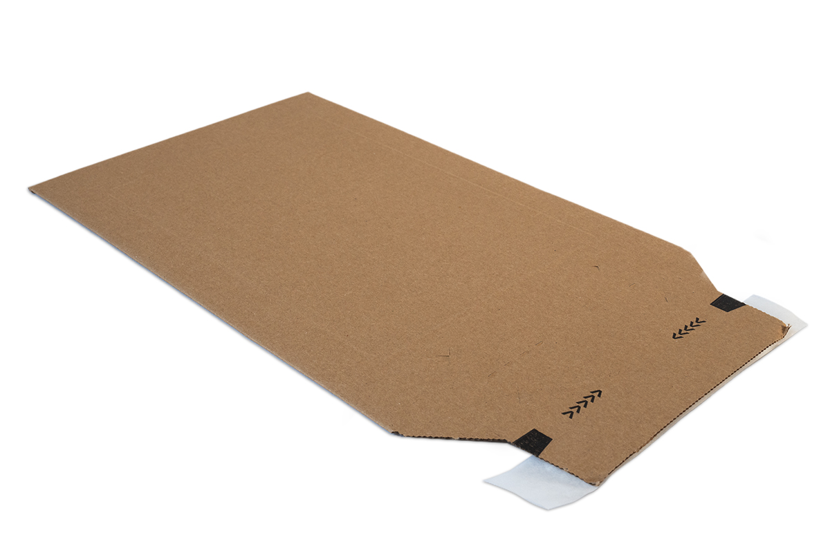 Karton-Versandtaschen Premium - 235 x 337 x 0-35mm (100 Stück)