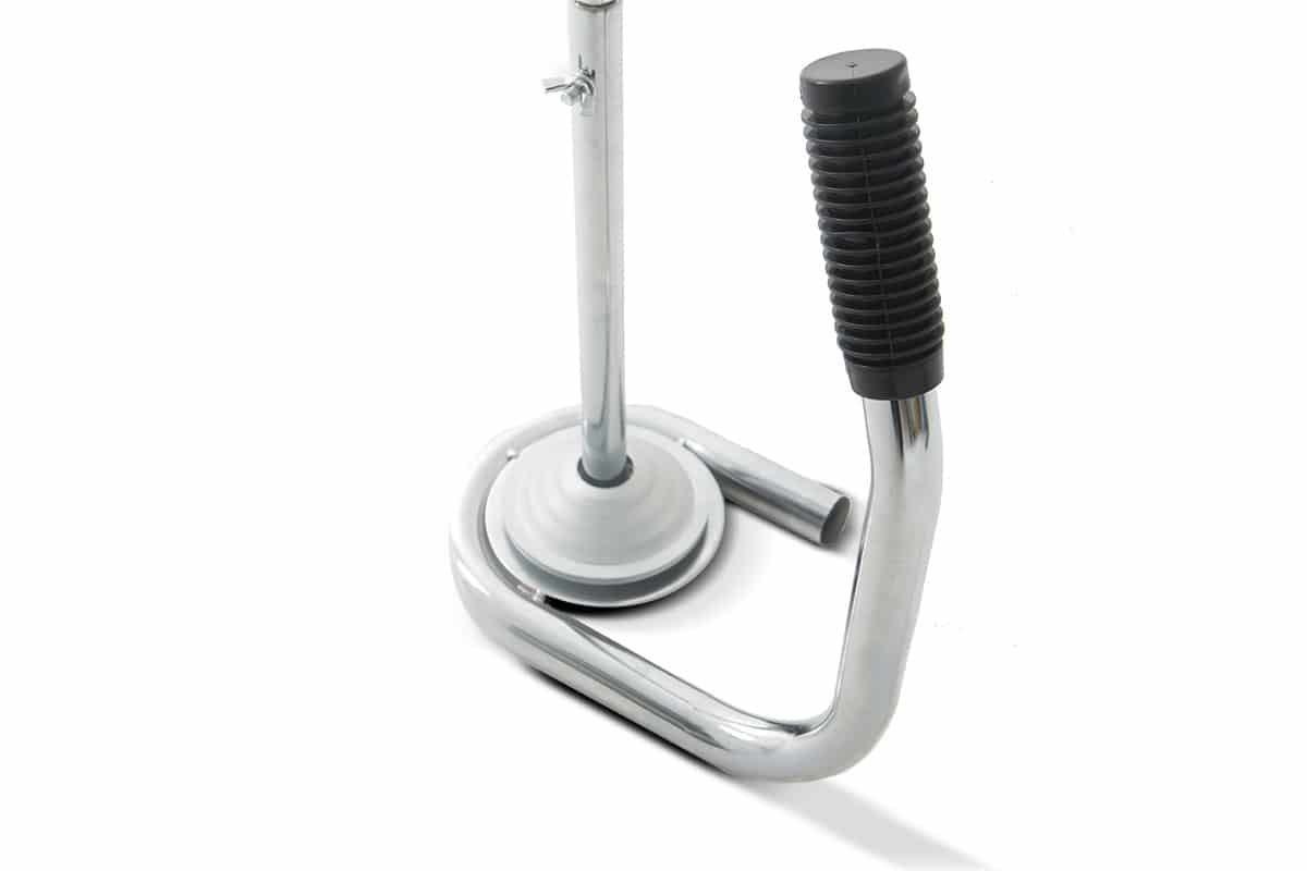  Handstretchfolien-Dispenser Chrom mit Kugellager - 25-50 cm
