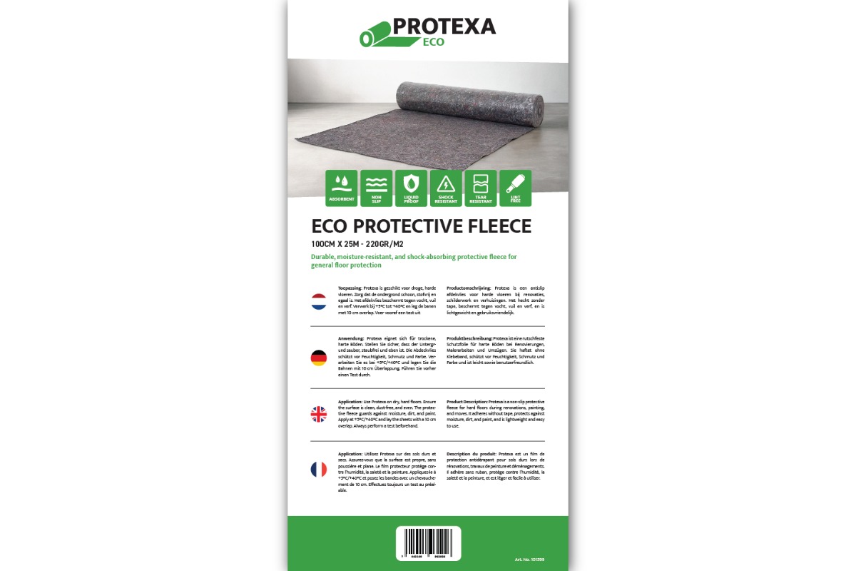 Abdeckvlies Anti-Rutsch - 100cm x 25m (240gr/m²)