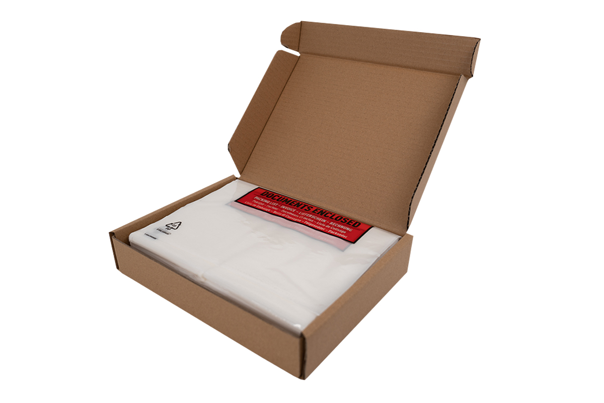 Lieferscheintaschen Documents Enclosed - 225 x 165mm (250 st)
