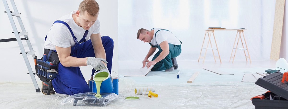 Bodenschutz bei Maler- und Putzarbeiten: So schützen Sie Ihre Böden professionell