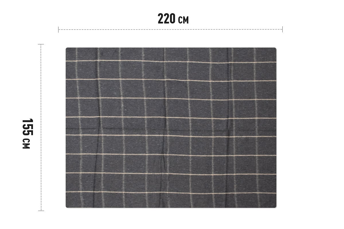 Flüchtlingsdecken - 155 x 220cm x 1700gr