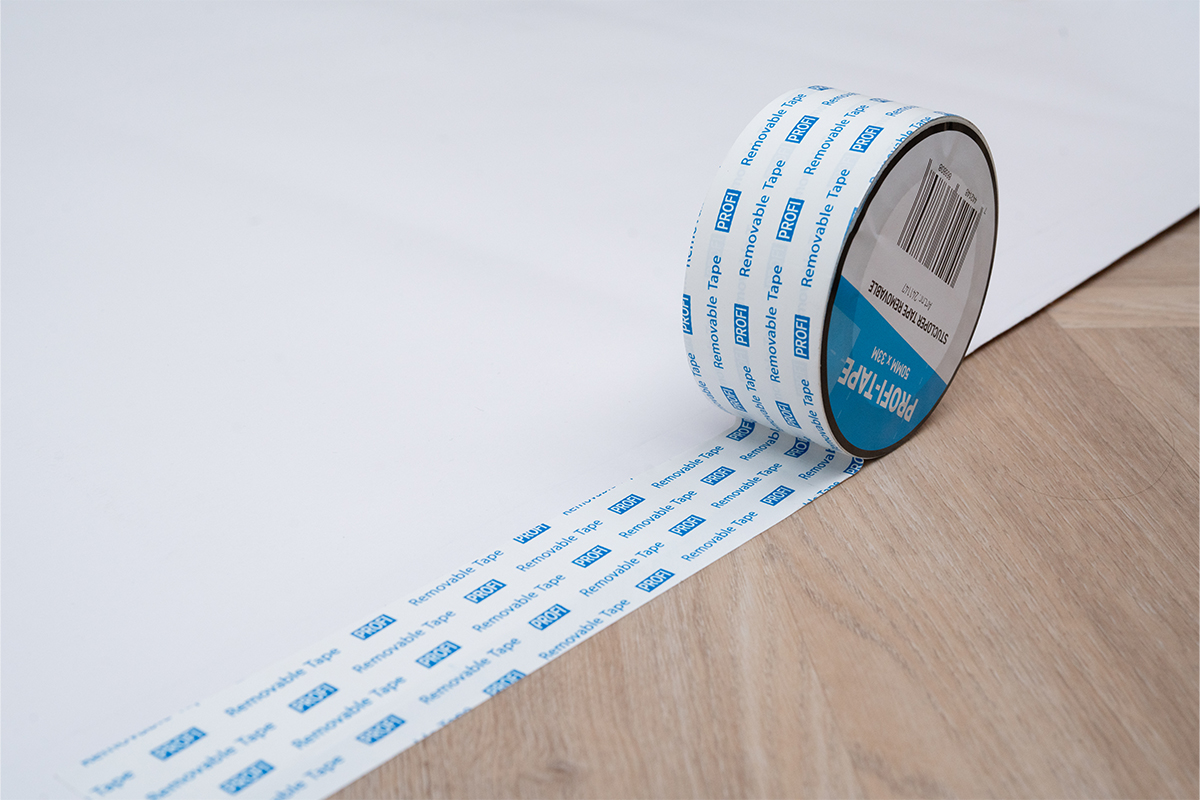 Klebeband für milchtutenpapier abnehmbar - 50mm x 33m