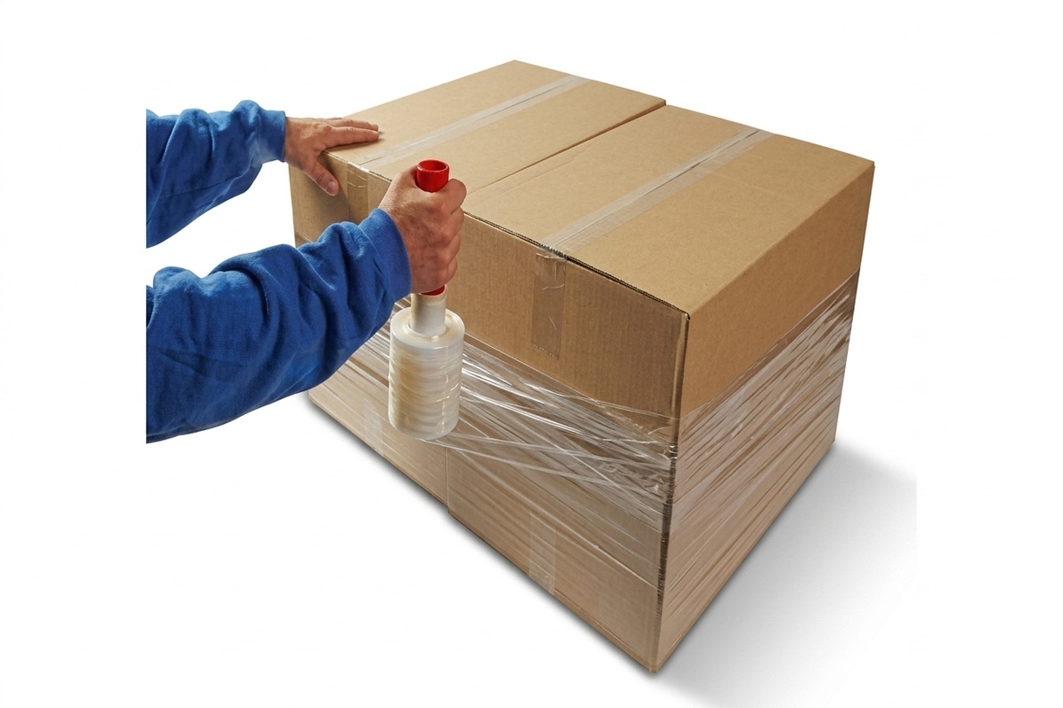 Mini Stretchfolie transparent - 10cm x 150m x 23my