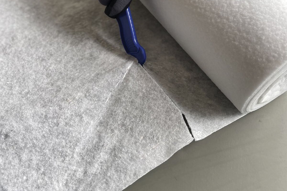 Abdeckvlies Selbsthaftend weiß - 100cm x 25m (180gr/m²)