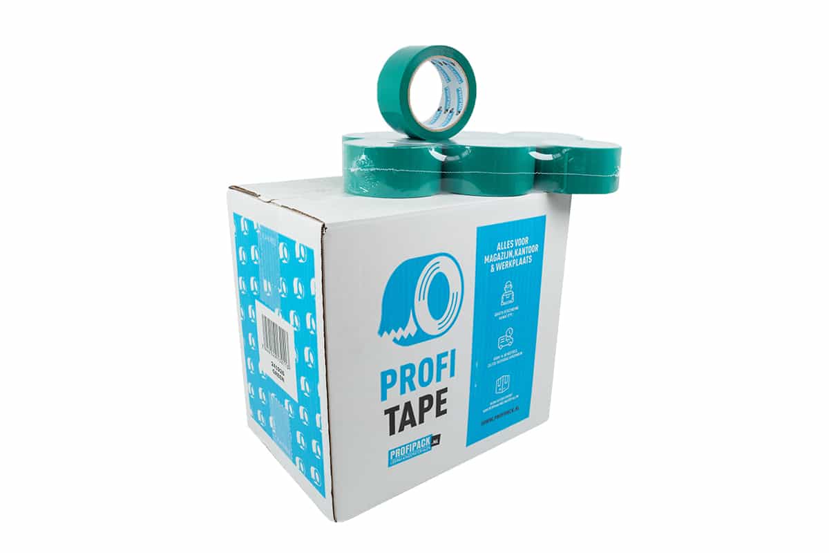 PP Acrylband grün - 50mm x 66m