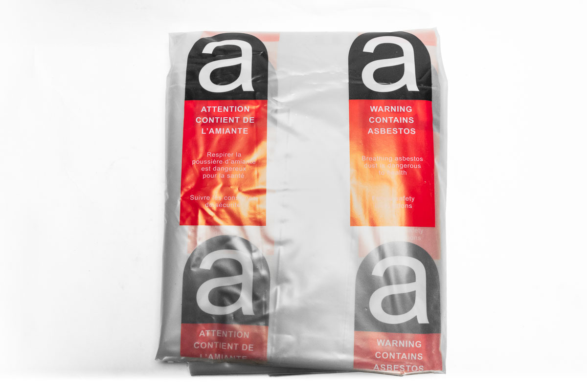 Profipack plastic asbestzakken met a vignet 1 9 1