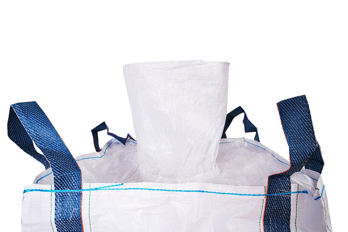 Big Bag mit Einlaufstutzen - 90 x 90 x 115cm (1 m³)