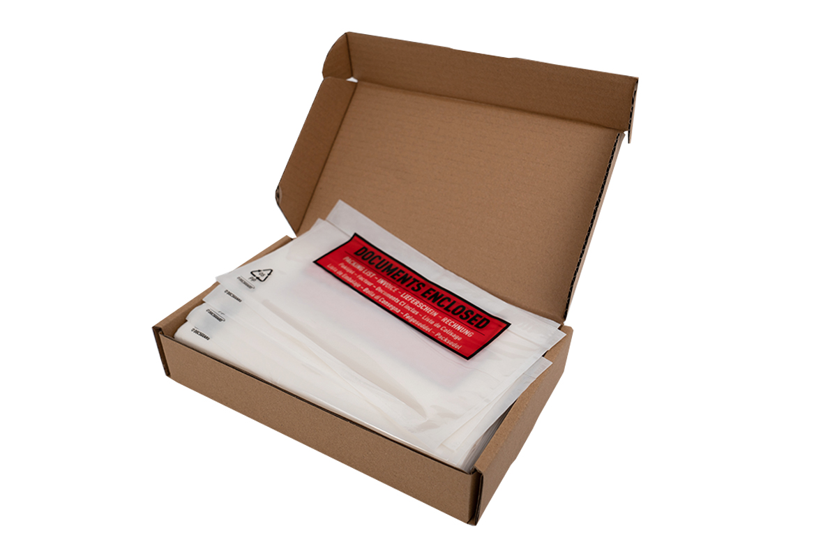 Lieferscheintaschen Documents Enclosed - 225 x 122mm (250 st)