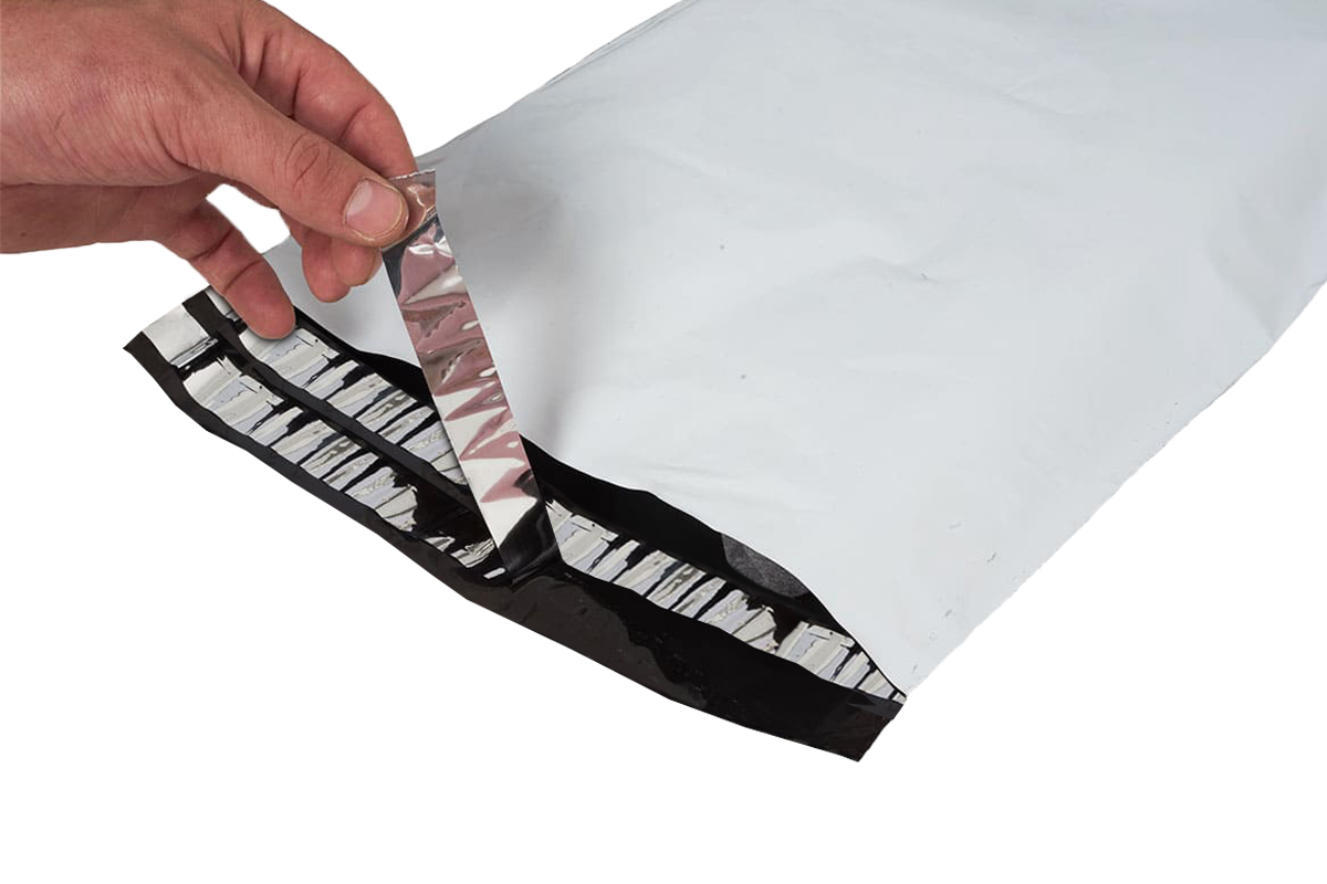 Coex Versandtaschen weiß Rücksendung - 340 x 400mm (100st)