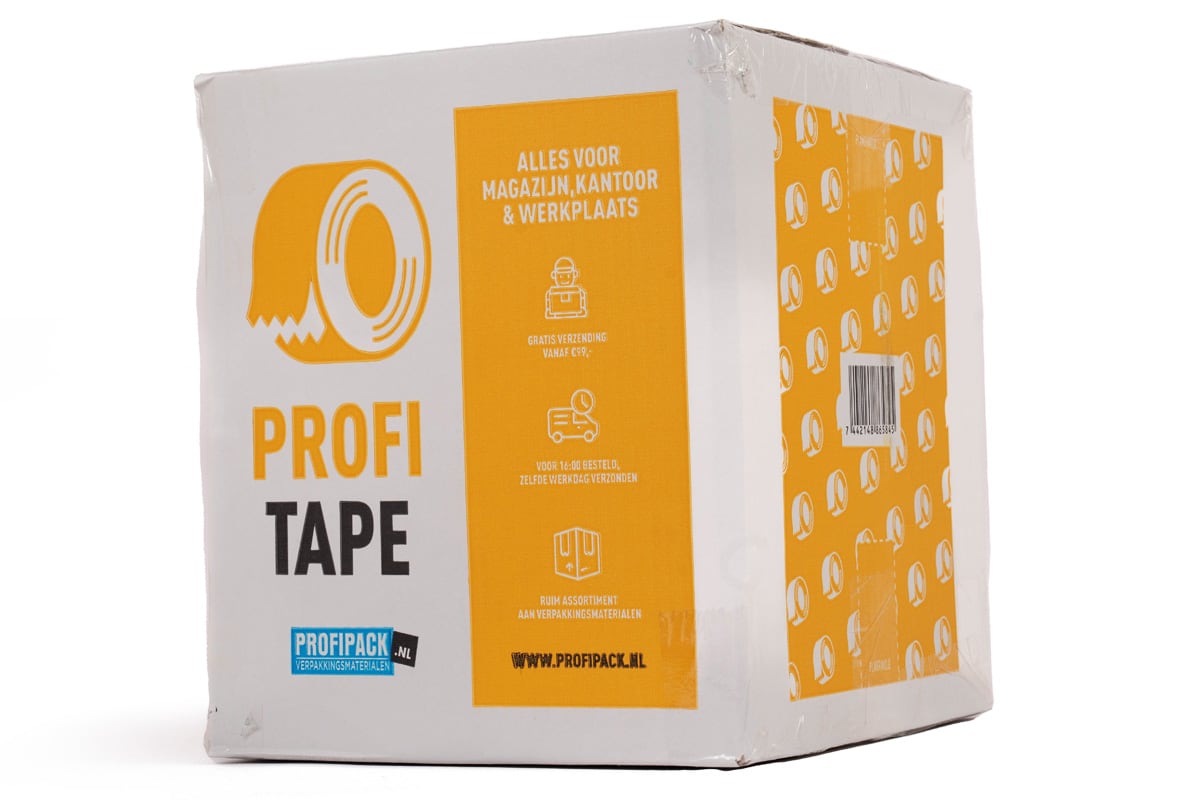 Maschinenklebeband PP Hotmelt transparent - 48 mm x 990 m