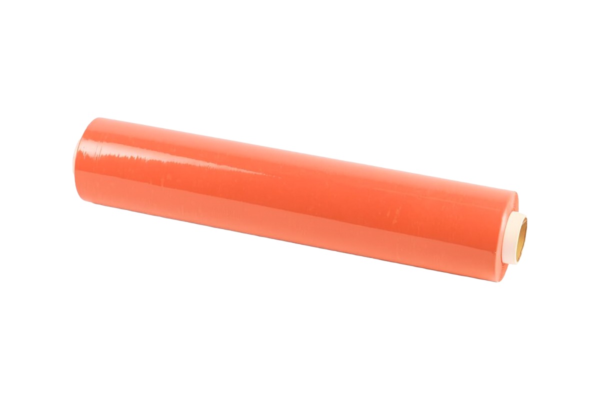 Handstretchfolie orange - 50cm x 300m x 20my