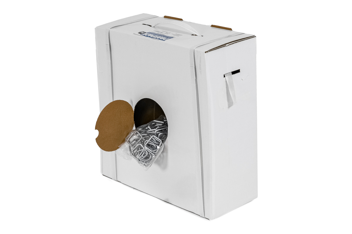 Textielband dispenser set met gespen 2 1
