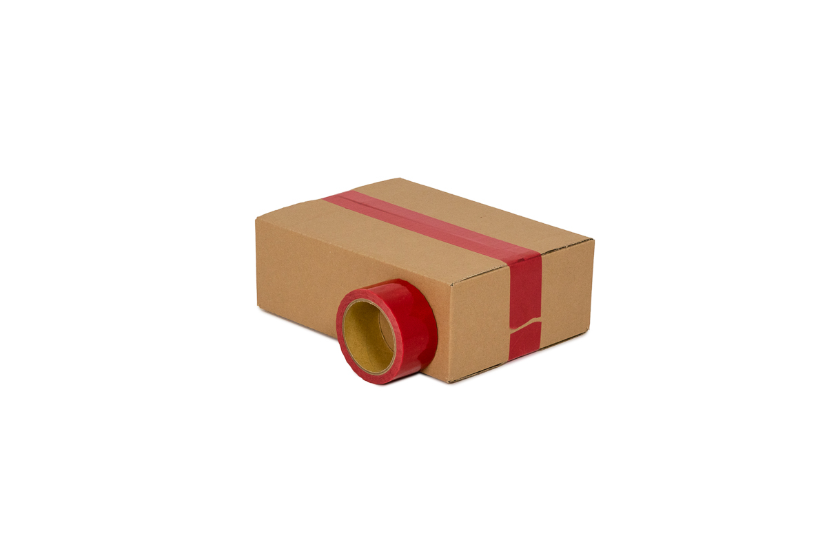 Sicherheitsband rot - 50mm x 50m