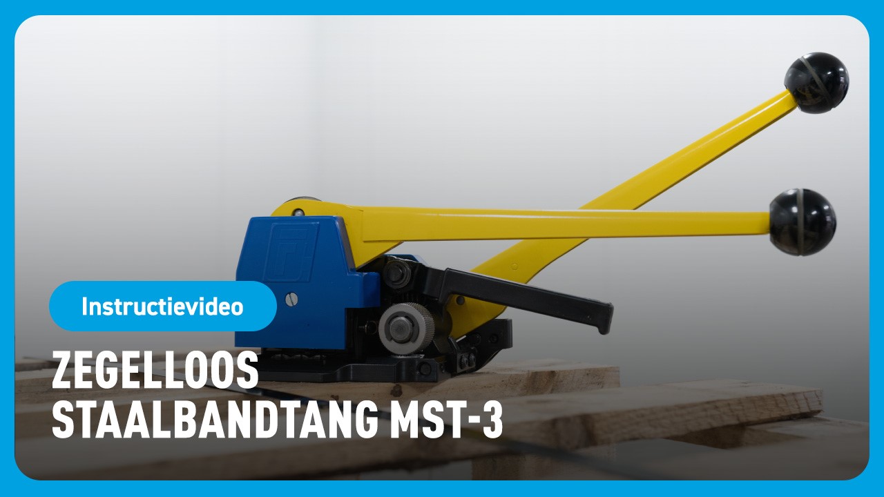 Zegelloze Stahlbandzange MST-3