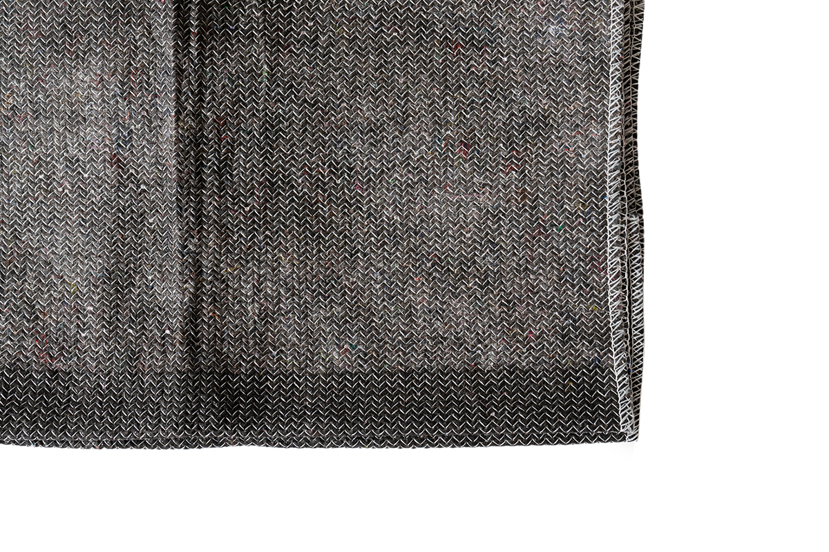 Umzugsdecken Premium gesteppt schwarz - 150 x 200 cm x 1150 g