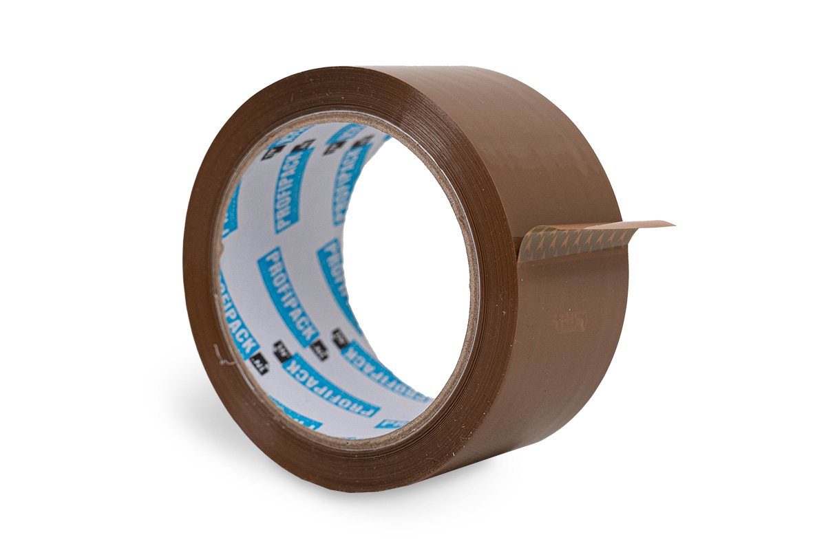 PP Acrylband braun - 48mm x 66m