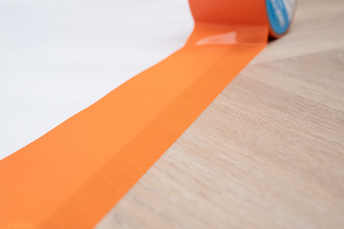 Klebeband für milchtutenpapier abnehmbar Orange - 75mm x 33m