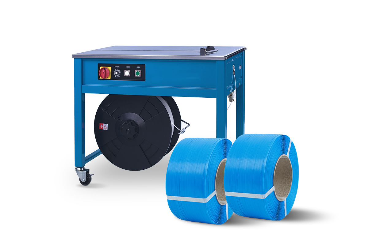 351079 pp band blauw machine