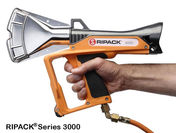 Schrumpfpistole Ripack 3000 Satz - Ripack 3000 + Gasflaschenhalter