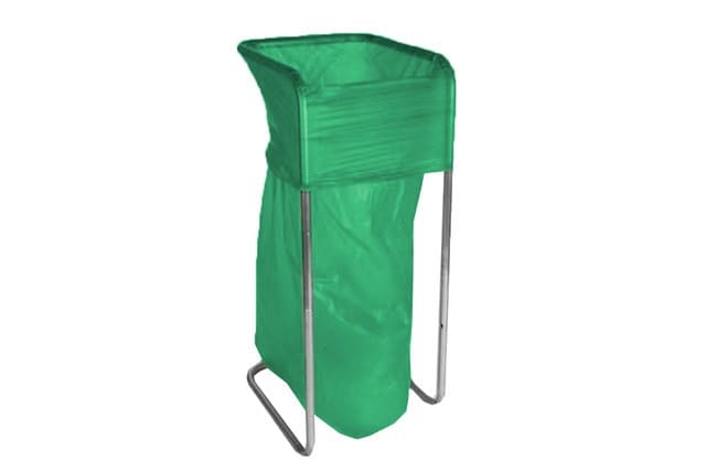 Plastik Sammelsäcke Grün 400L - 70 x 15/15 x 200cm (50 Stück)