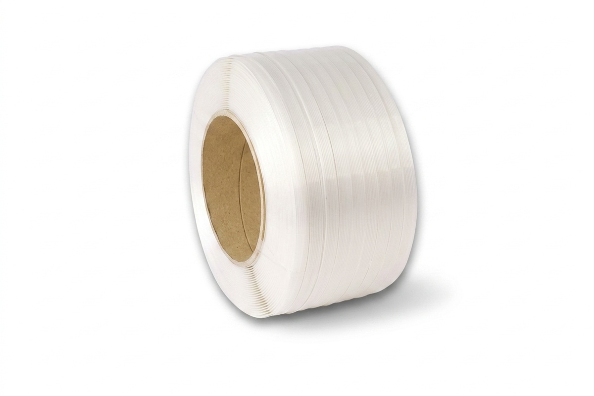 Polyester Komposit-Umreifungsband weiß - 19mm x 600m