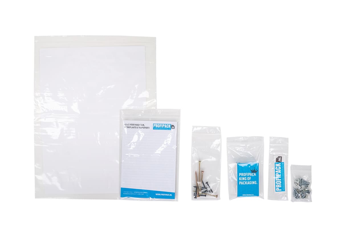 Druckverschlussbeutel transparent - 160 x 230mm x 90my (1.000 st)