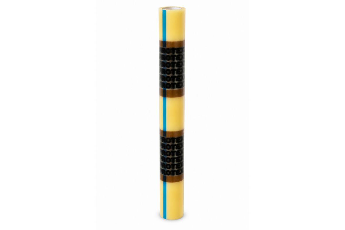 Protexa Teppich-Eco-Abdeckfolie, selbstklebend – 120 cm x 60 m x 60 my
