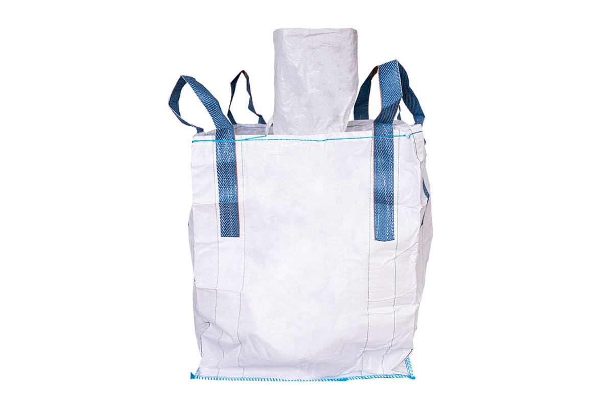 Big Bag mit Einlaufstutzen - 90 x 90 x 115cm (1 m³)