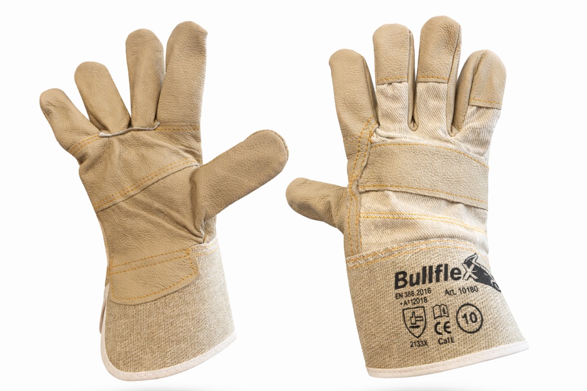 Bull-Flex Safe Möbellederhandschuhe - Größe 10/XL