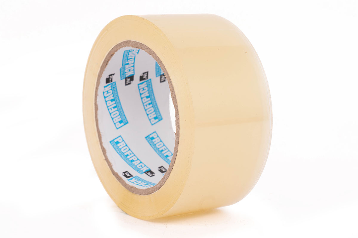 PP Hotmelt Verpackungsklebeband transparent - 50mm x 66m