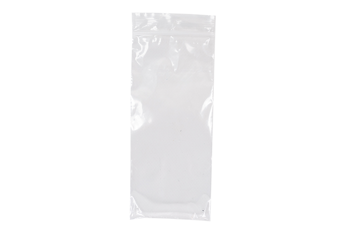 Druckverschlussbeutel transparent - 90 x 230mm x 50my (1.000 st)