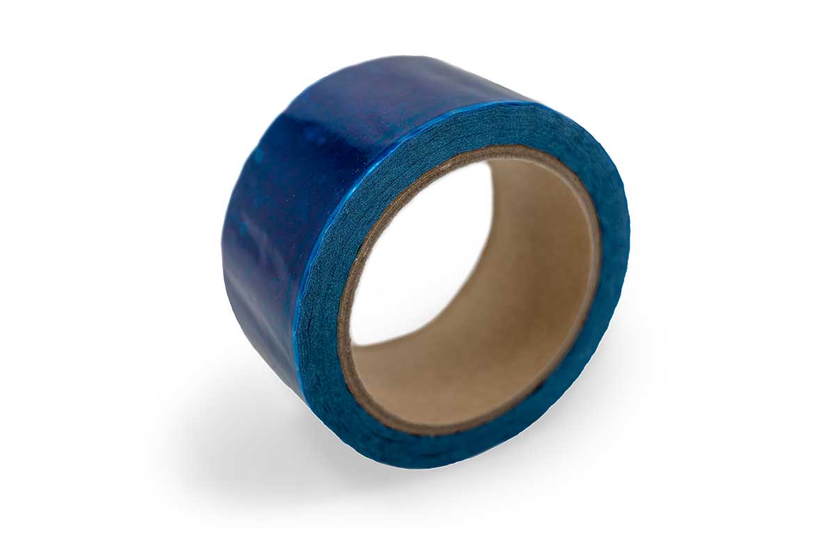 Sicherheitsband blau - 50mm x 50m