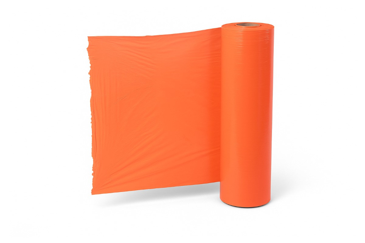 Handstretchfolie orange - 50cm x 300m x 20my