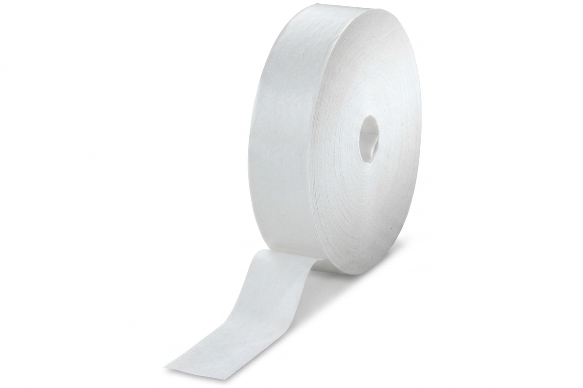 Gummiertes Papierband - 60 mm x 200 m - 60 g/m2 - weiß