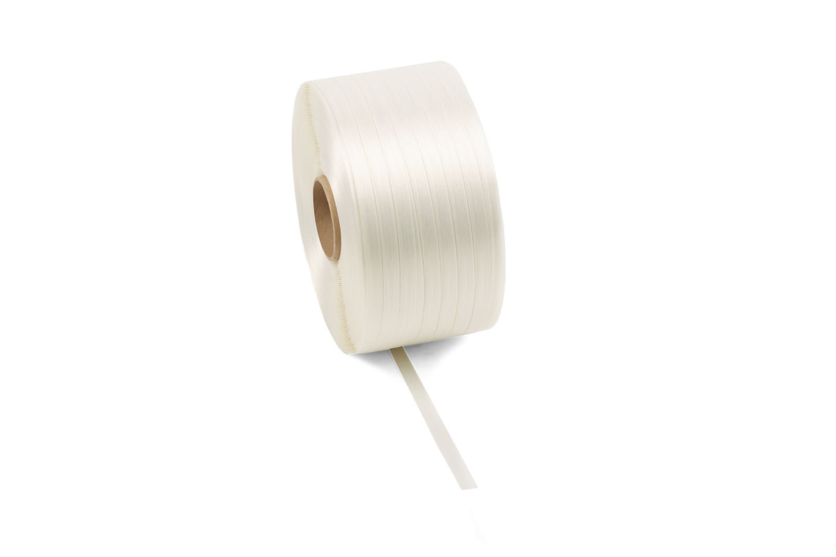 Polyesterband Hotmelt weiß - 19mm x 600m 16.0000 millimeter, 850.0000 meter, 16.0000 millimeter, 850.0000 meter, 850.0000 meter, 16.0000 millimeter, 850.0000 meter, 16.0000 millimeter