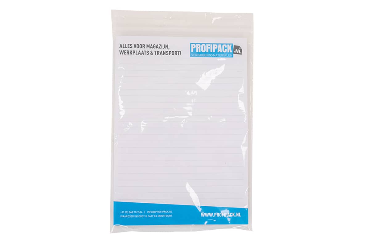 Druckverschlussbeutel transparent - 200 x 200mm x 50my (1.000 st)