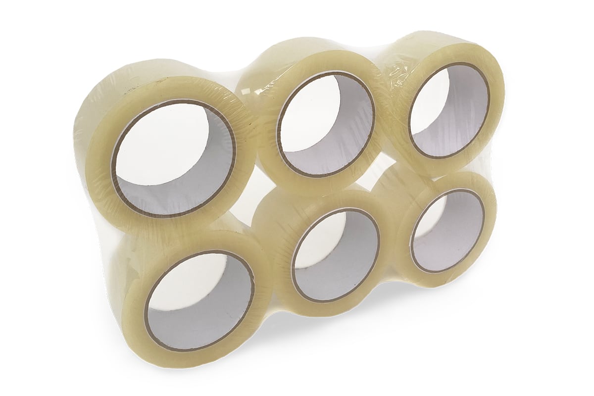 PP Lösungsmittelklebeband transparent - 75mm x 66m